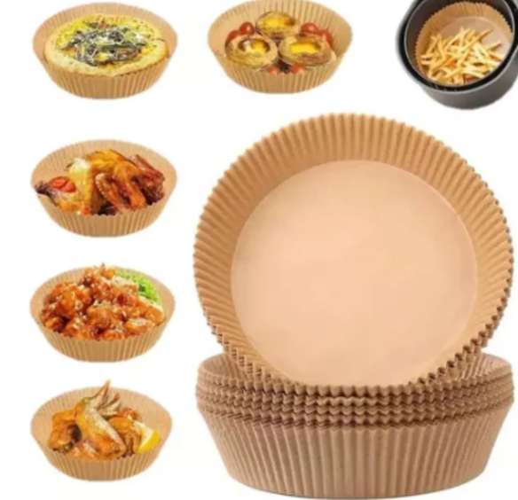 BANDEJA DE PAPEL DESECHABLE REDONDO PARA FREIDORA DE AIRE FP-A