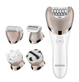 DEPILADORA PARA MUJER GEMEI 5 EN 1 GM7003