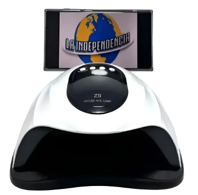 LAMPARA DE UÑAS CON SOPORTE PARA CELULAR Z9