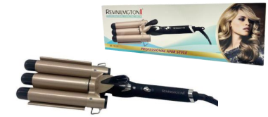 Rizador Ondulador 3 Tubos REMNLMGTON RE-9630