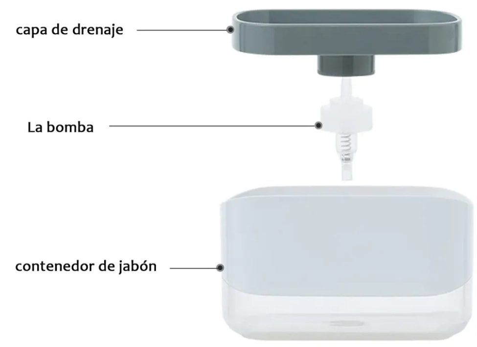 DISPENSADOR DE JABÓN ZH-500
