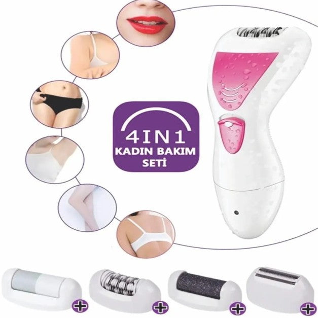 DEPILADORA PARA MUJER GEMEI 4 EN 1 GM7006