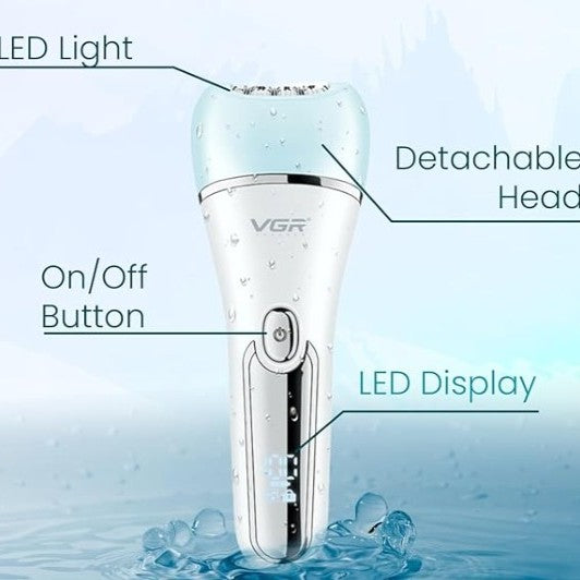 DEPILADORA PARA MUJER VGR 6 EN 1 INCLUYE V733