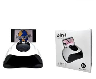 LAMPARA DE UÑAS CON SOPORTE PARA CELULAR Z9